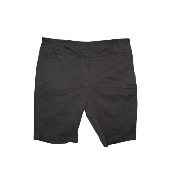 Black Izod Schoolwear Shorts Size 11 - Picture 1 of 2